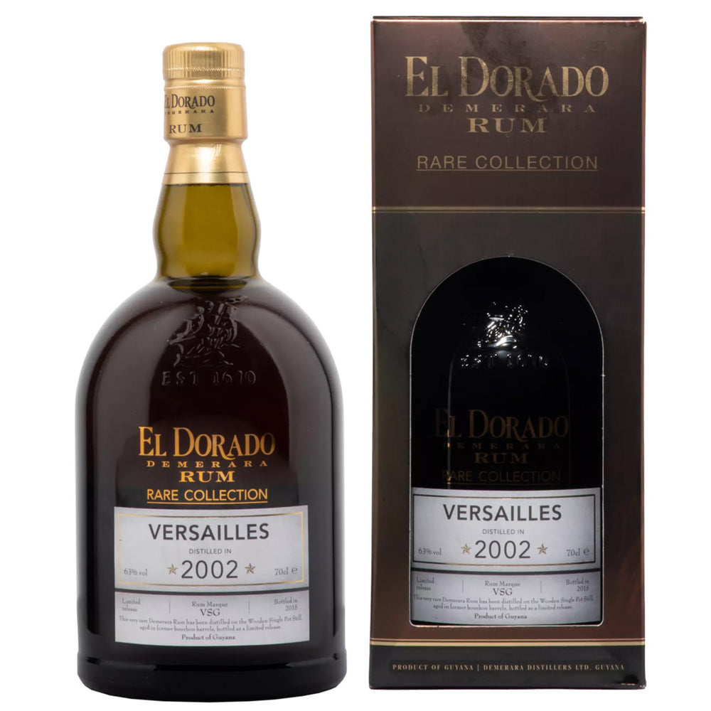 2002 Rum El Dorado Versailles 70 cl. – El Dorado