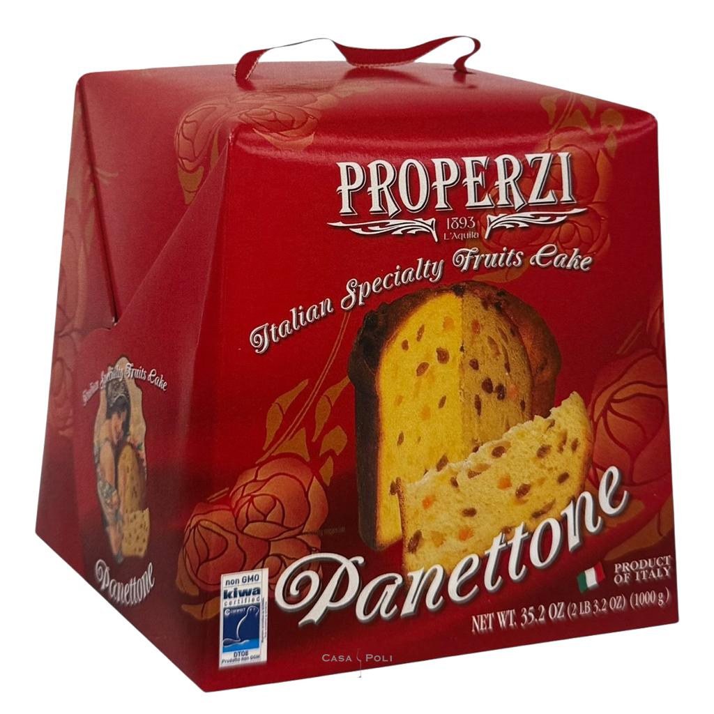 Panettone Classico con Uvetta e Canditi 1000g - Properzi