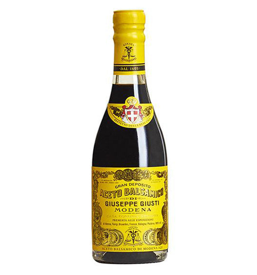 Aceto Balsamico di Modena IGP 4 Gold Medals – Giuseppe Giusti, 250 ml