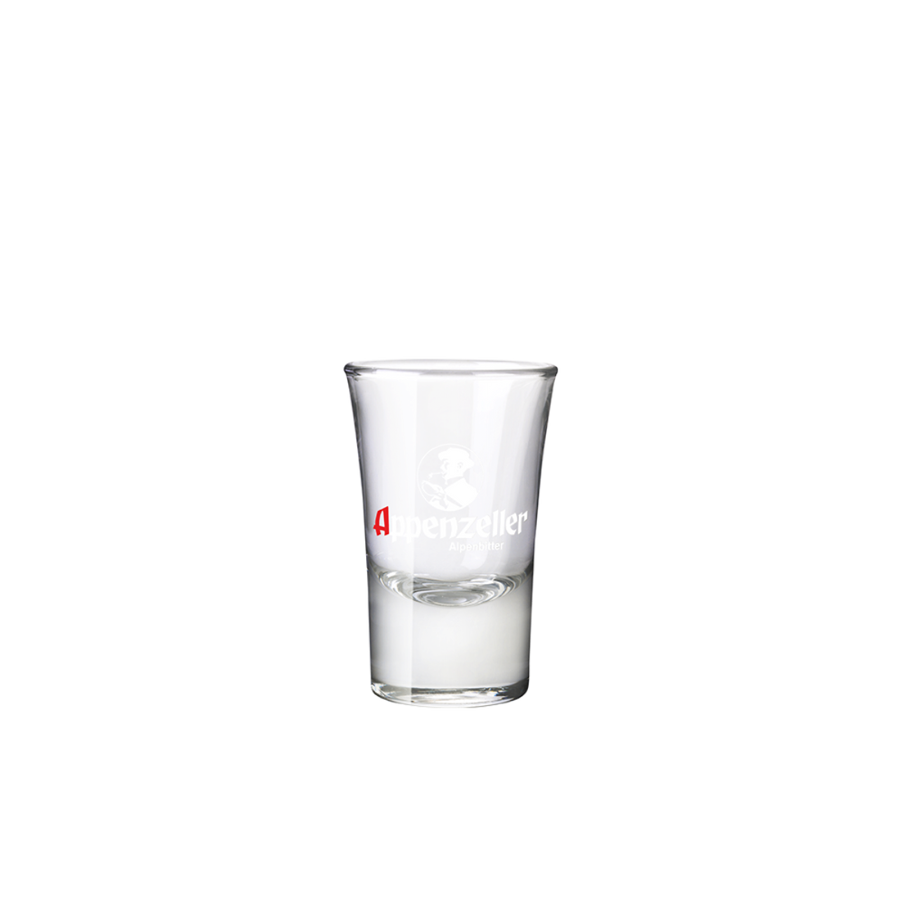 appenzeller Alpenbitter Shot Glas