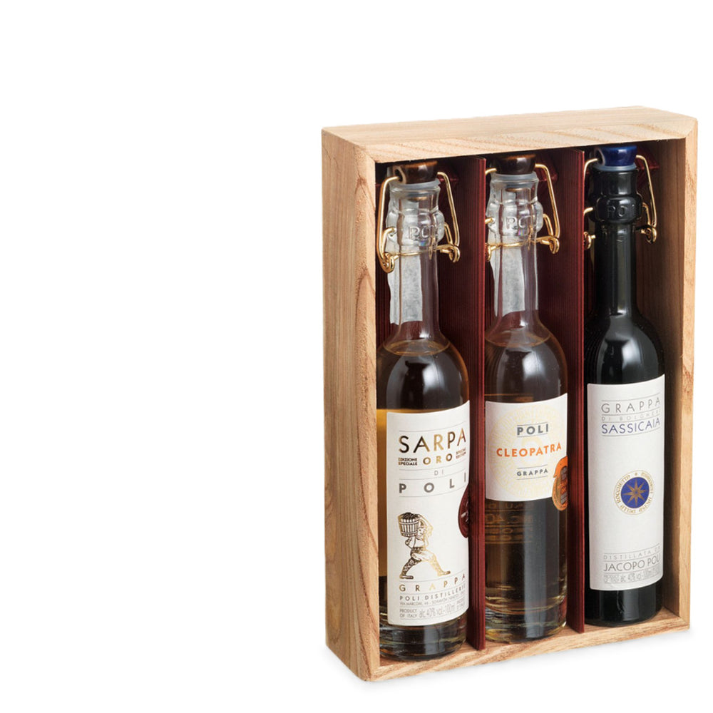 3 Barrel Experience – 3 Grappe Poli 30 cl.