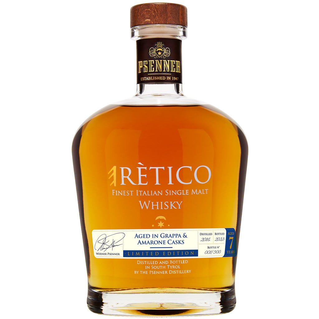 Psenner eRètico 7y Italian Single Malt Whisky Amarone Cask 70 cl.
