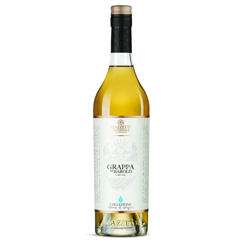 Grappa Collection Barolo di Nebbiolo invecchiato 70 cl. – Mazzetti d'Altavilla