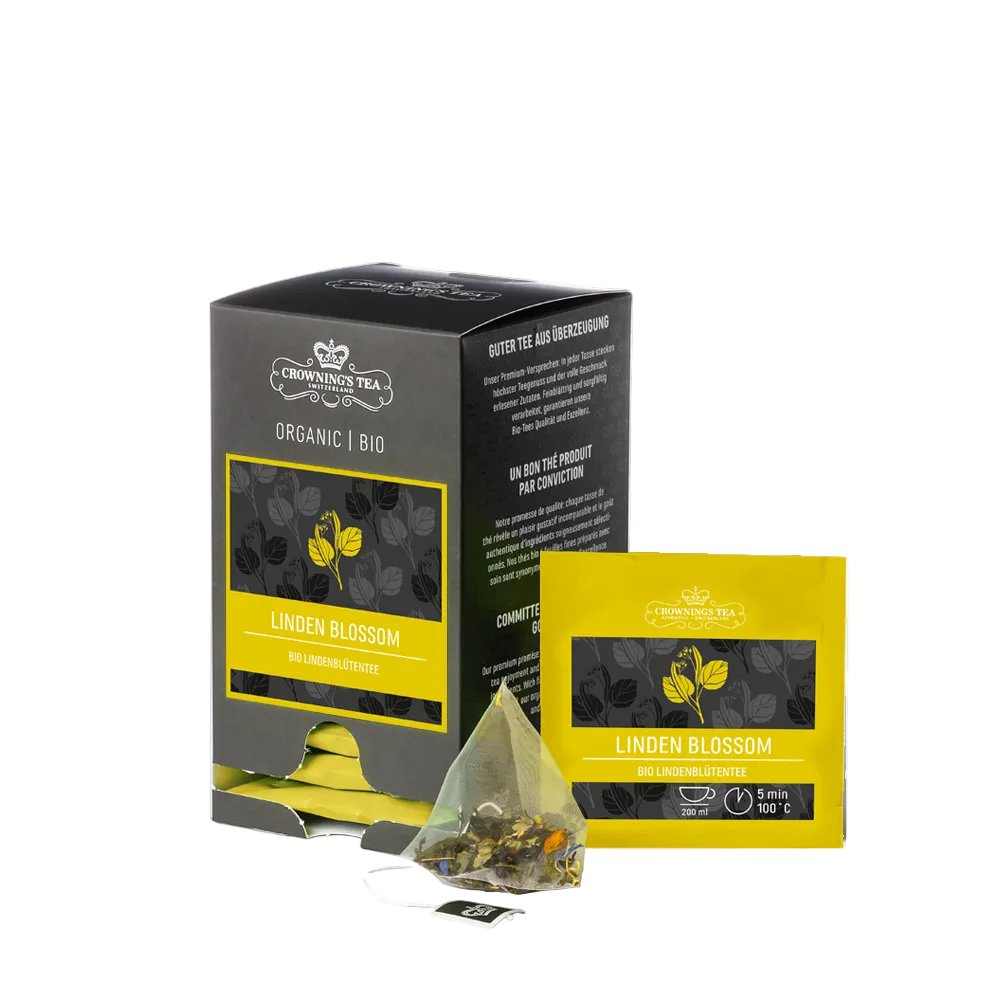 Bio Lindenblüten Tee im Aromaschutzbeutel