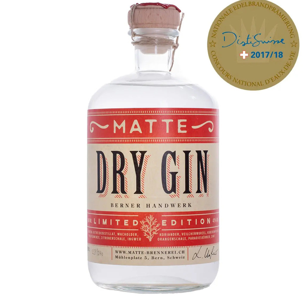 Matte Dry Gin 50 cl. – Matte Brennerei Bern