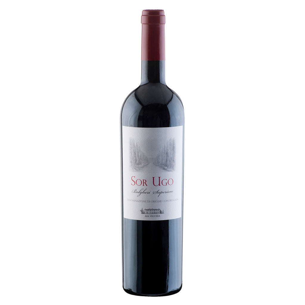SOR UGO Bolgheri Superiore DOC 75 cl. 6er Holzkiste - AIA VECCHIA