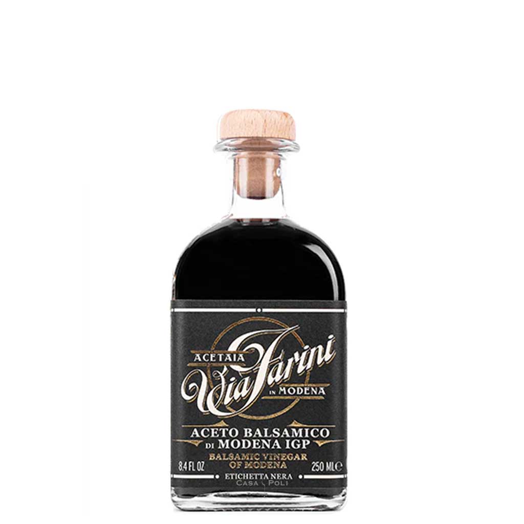 Aceto Balsamico di Modena IGP Etichetta Nera 250 ml – Acetaia Via Farini