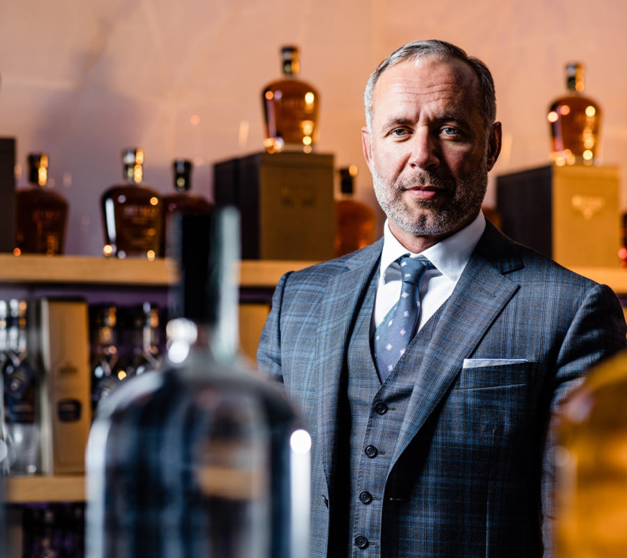 Werner Psenner mit seinen Produkten