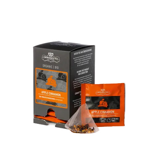 Apple Cinnamon Premium Bio-Tee Pyramidenbeutel mit Aromaschutz