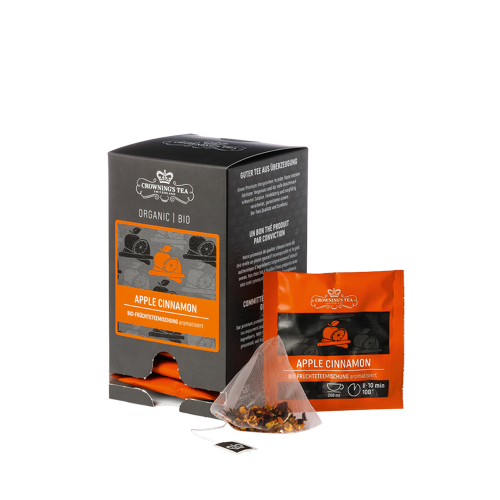 Apple Cinnamon Premium Bio-Tee Pyramidenbeutel mit Aromaschutz