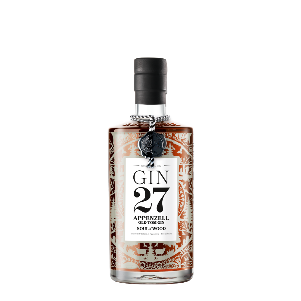 GIN 27 SOUL OF WOOD 43% Appenzell Old Tom Gin