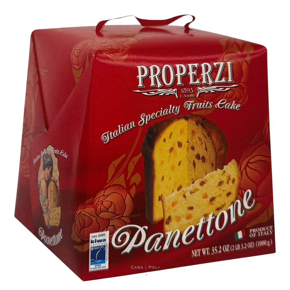 Panettone Classico con Uvetta e Canditi 1000g - Properzi