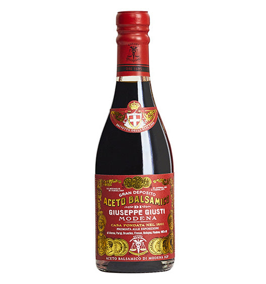 Aceto Balsamico di Modena IGP 3 Gold Medals von Giuseppe Giusti, 250 ml Flasche
