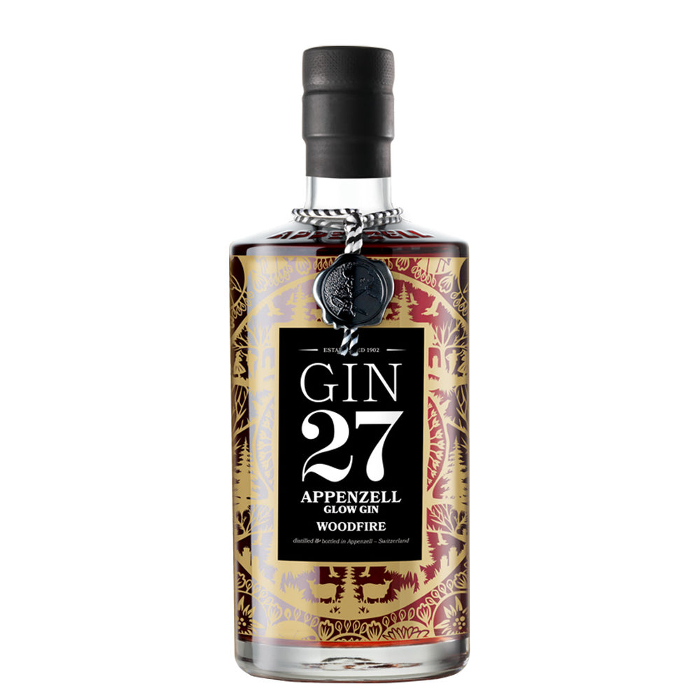 GIN 27 WOODFIRE Glow Gin 70 cl. – Appenzeller Alpenbitter