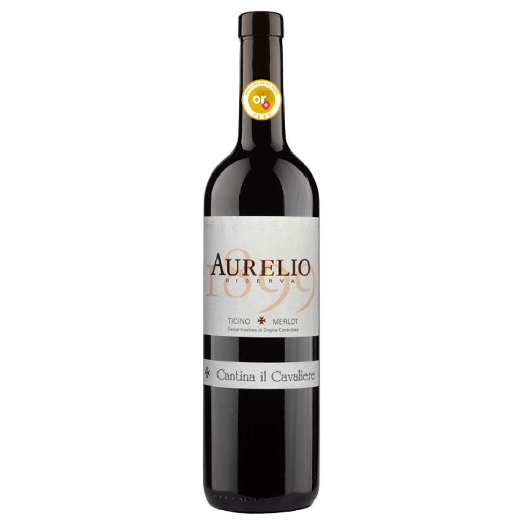 Aurelio Riserva 1899 Merlot Ticino DOC 75 cl. - Cantina il Cavaliere