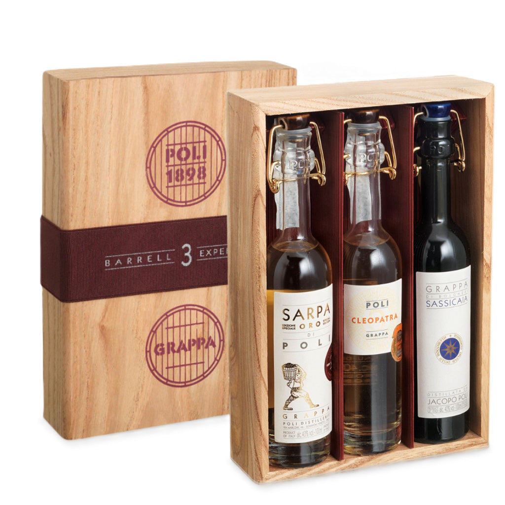 3 BARREL EXPERIENCE | 3 GRAPPE POLI 30 cl.