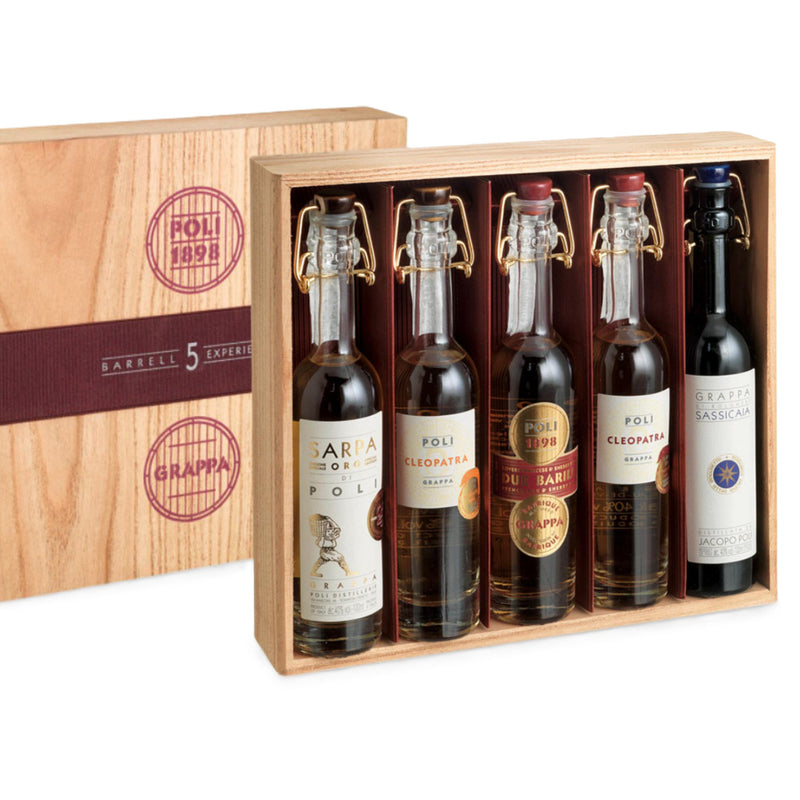 5 BARREL EXPERIENCE | 5 GRAPPE POLI 50 cl.