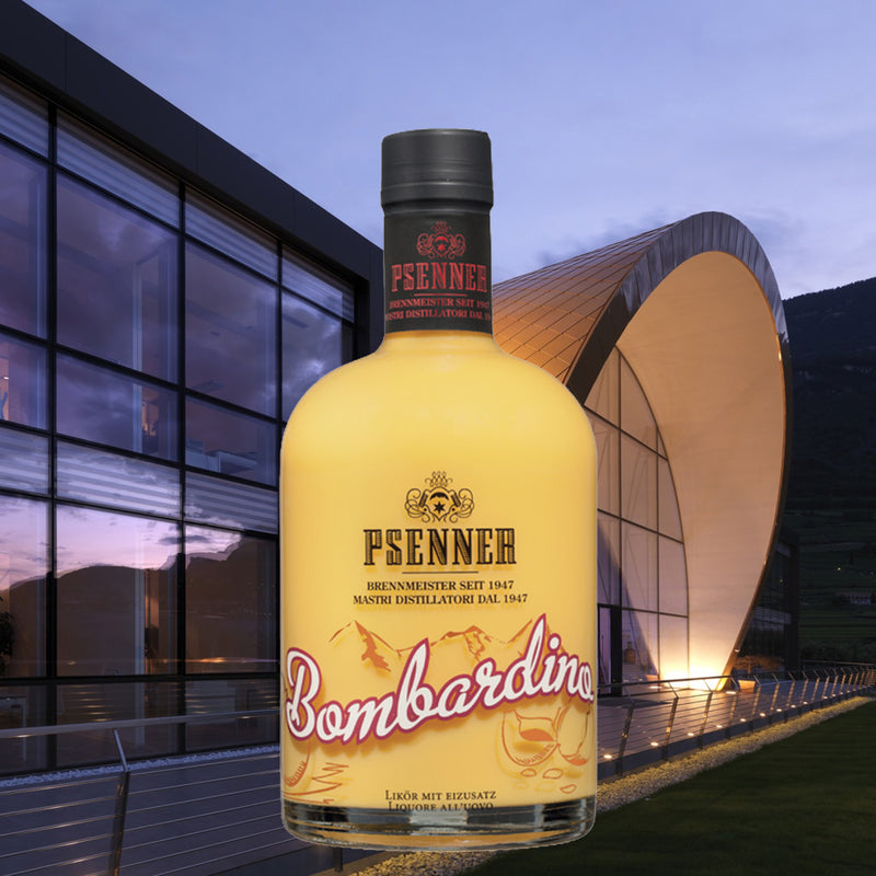 Bombardino Grappalikör mit Ei 35 cl. – L. Psenner, Stimmungsbild