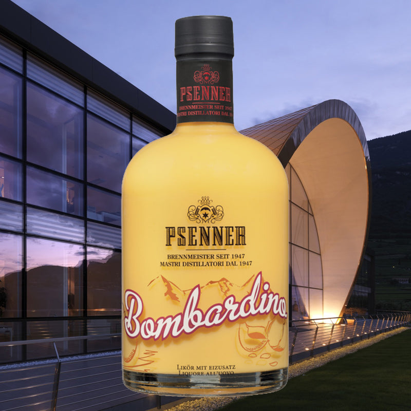Bombardino Grappalikör mit Ei 70 cl. – L. Psenner, Stimmungsbild
