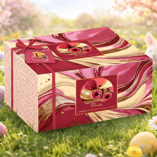 Colomba Royal Lamponi mit Chocolade