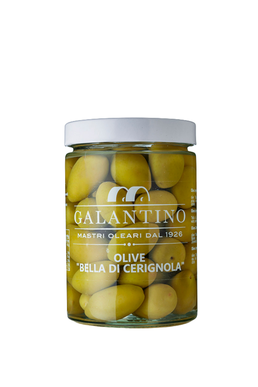 Oliven «Bella di Cerignola» in Salzlake, 550 g von Galantino bei Casa Poli