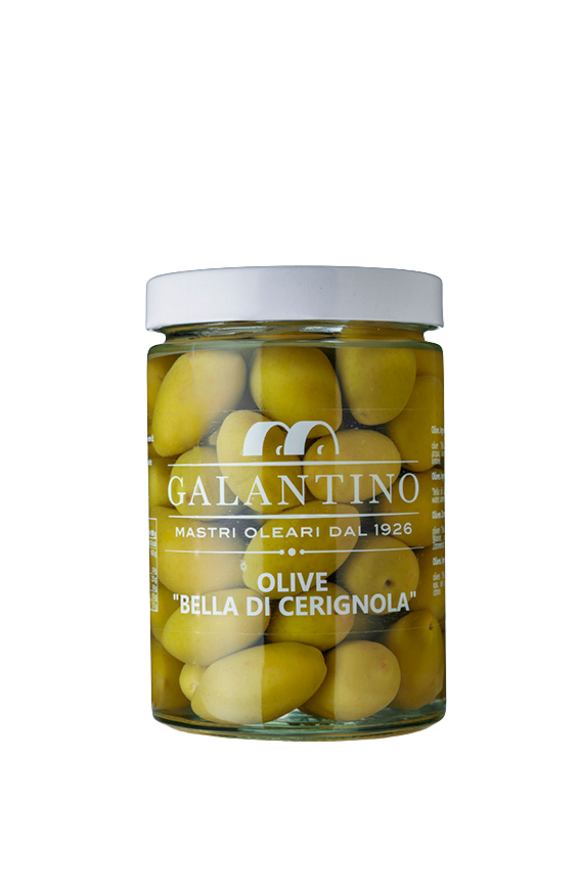Oliven «Bella di Cerignola» in Salzlake, 550 g von Galantino bei Casa Poli