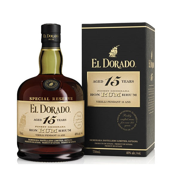 Rum El Dorado 15y 70 cl.