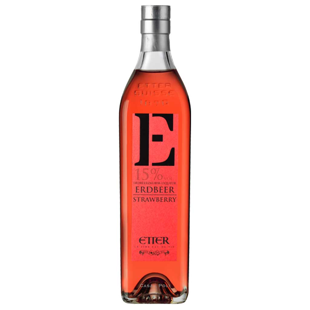 Etter New Generation Erdbeer – Fruchtbrand-Liqueur – 35cl- Etter Söhne AG