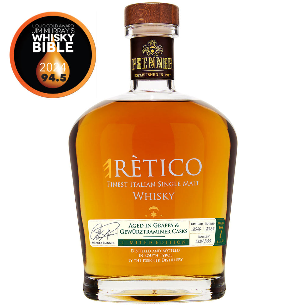 Psenner eRètico 7y Whisky Gewürztraminer Cask 70 cl. – 2024