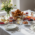 Honig-Frühstückstisch – Casa Poli Delikatessen Stimmungsbild