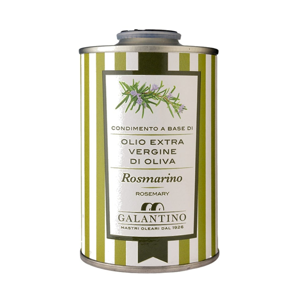 Galantino Rosmarin Öl Extra Vergine 250 ml aus Apulien in dekorativer Dose