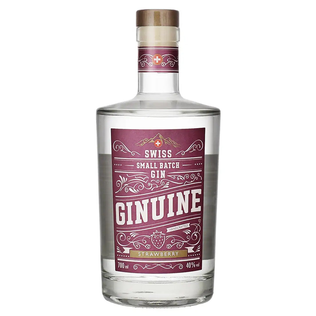 Ginuine Swiss Gin Strawberry 70 cl.