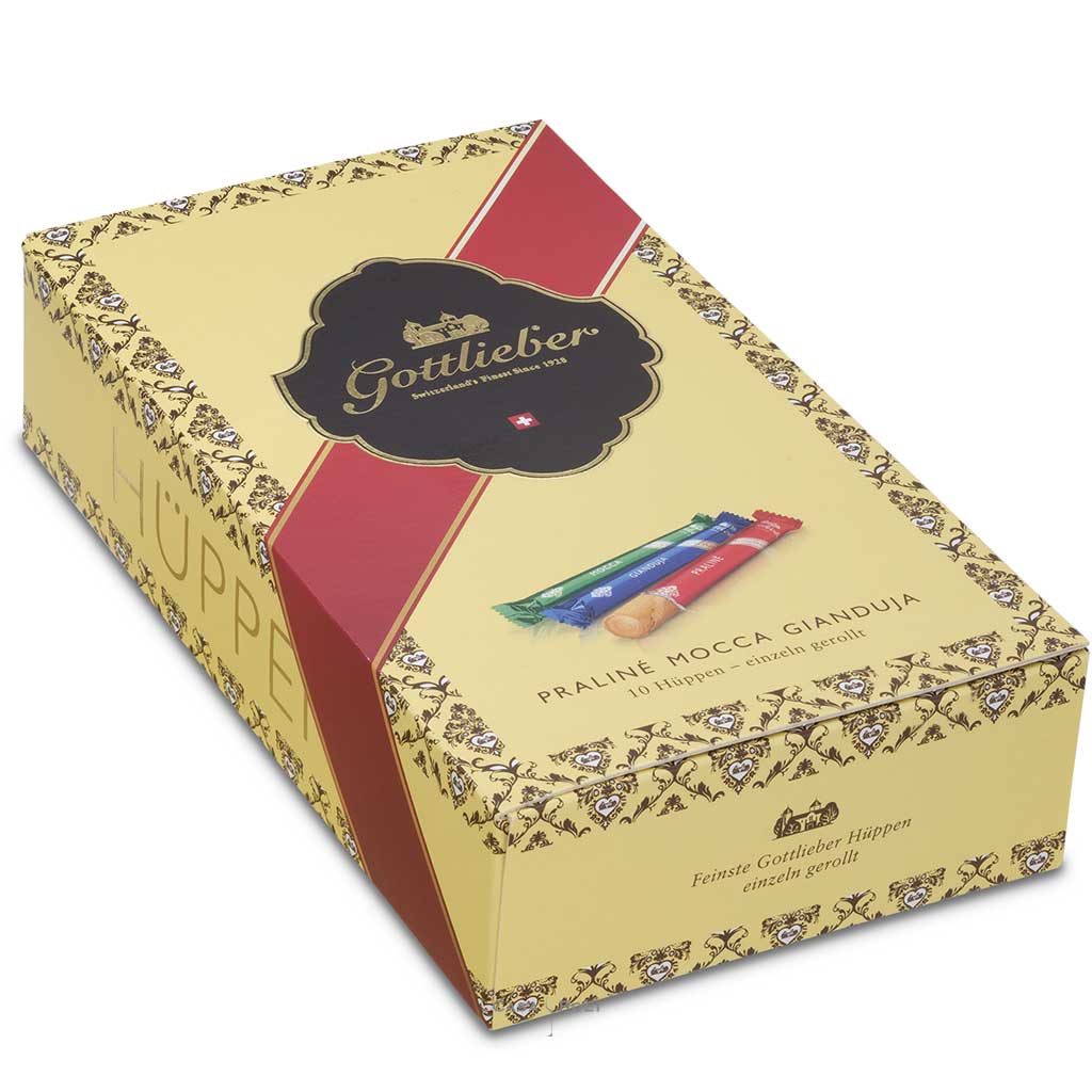 Hüppen «Traditionsmischung» – Praliné, Mocca & Gianduja Gottlieber
