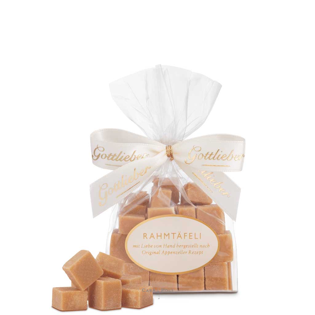 Mürbe «Rahmtäfeli» klein im Säckli - Gottlieber