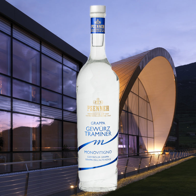 Grappa Gewürztraminer 70 cl. – L. Psenner, Stimmungsbild