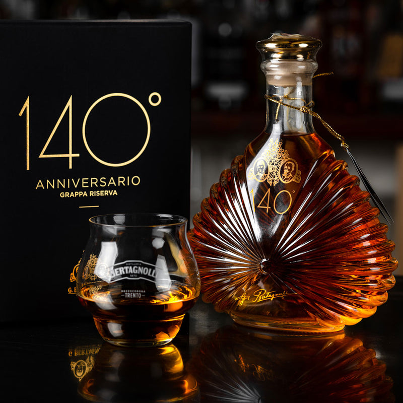 Grappa Riserva 140 Annivers. 70 cl. - Bertagnolli