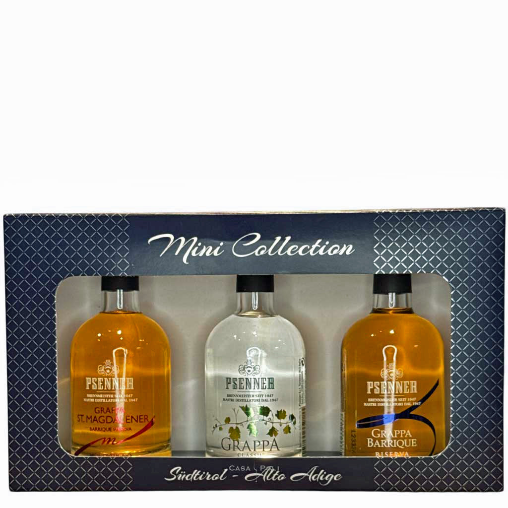 Mini Grappa Medium Selection Psenner – Geschenkset