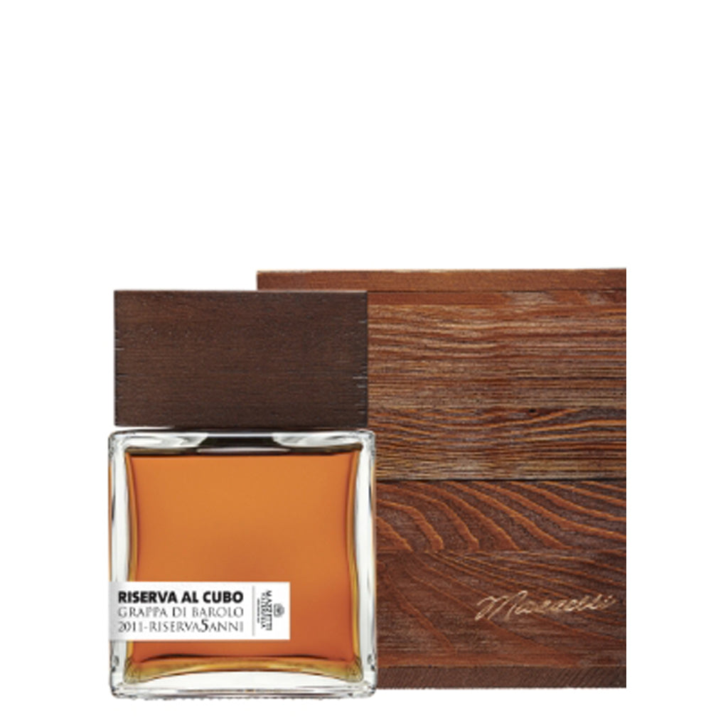 Grappa Riserva al CUBO 5 anni - Mazzetti