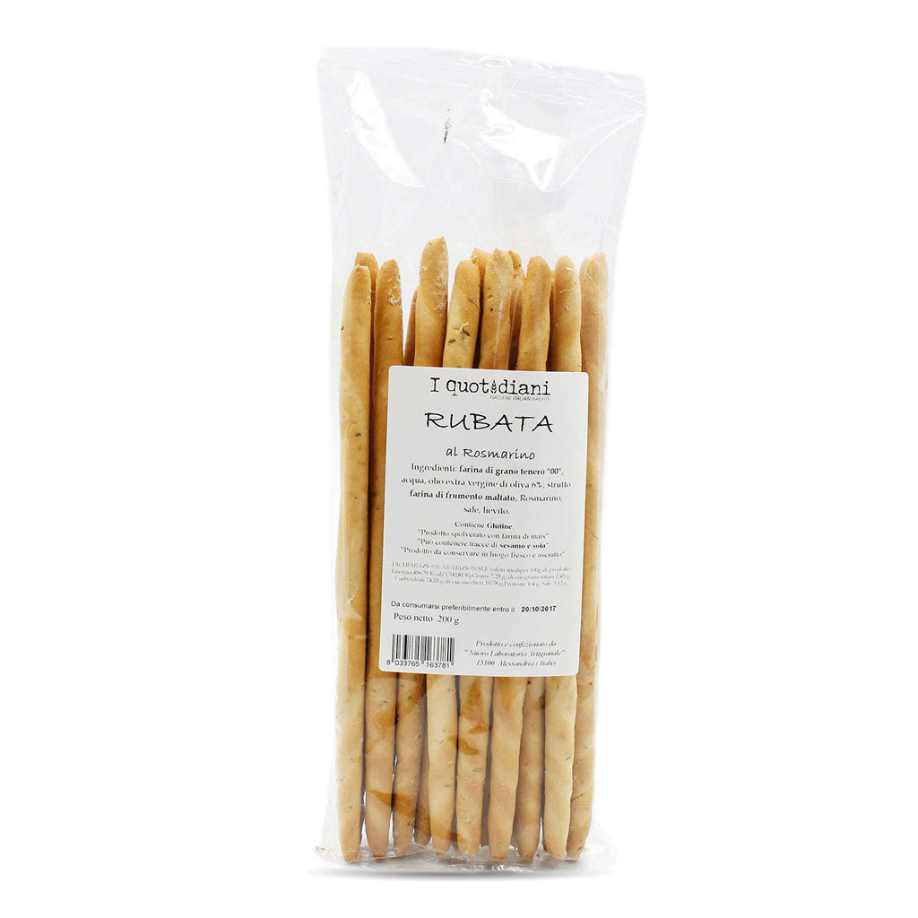 Grissini Rubatà Rosmarino 150g