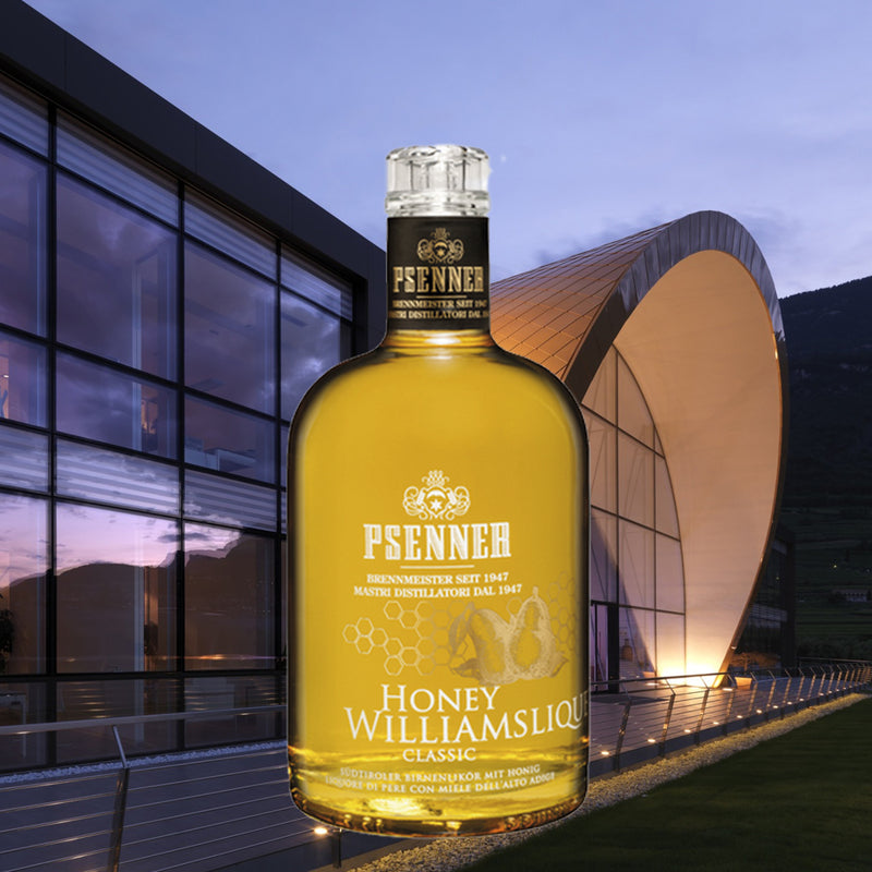 Honig Williams Likör 70 cl. – L. Psenner, Stimmungsbild
