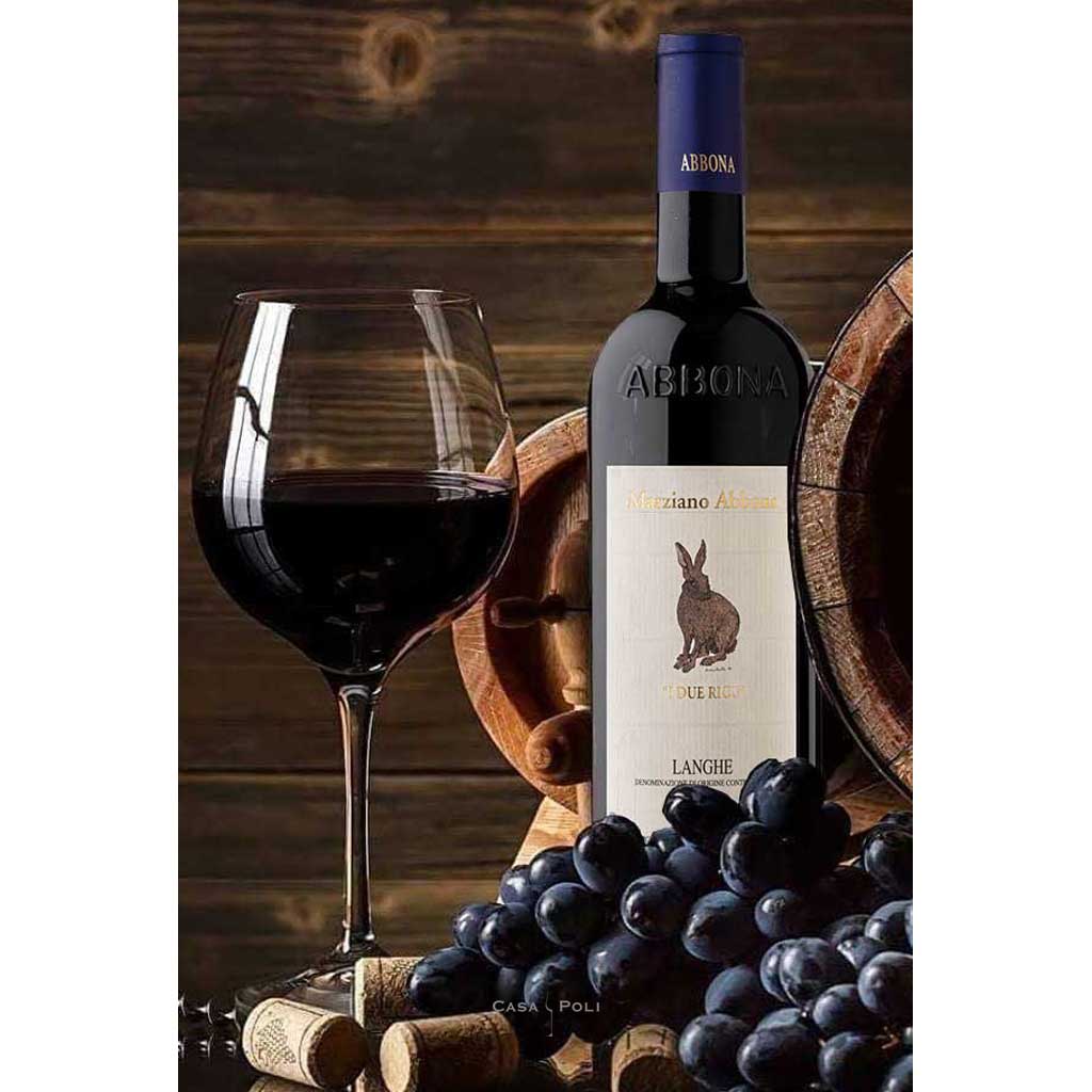 I Due Ricu Langhe Rosso DOC - Marziano Abbona