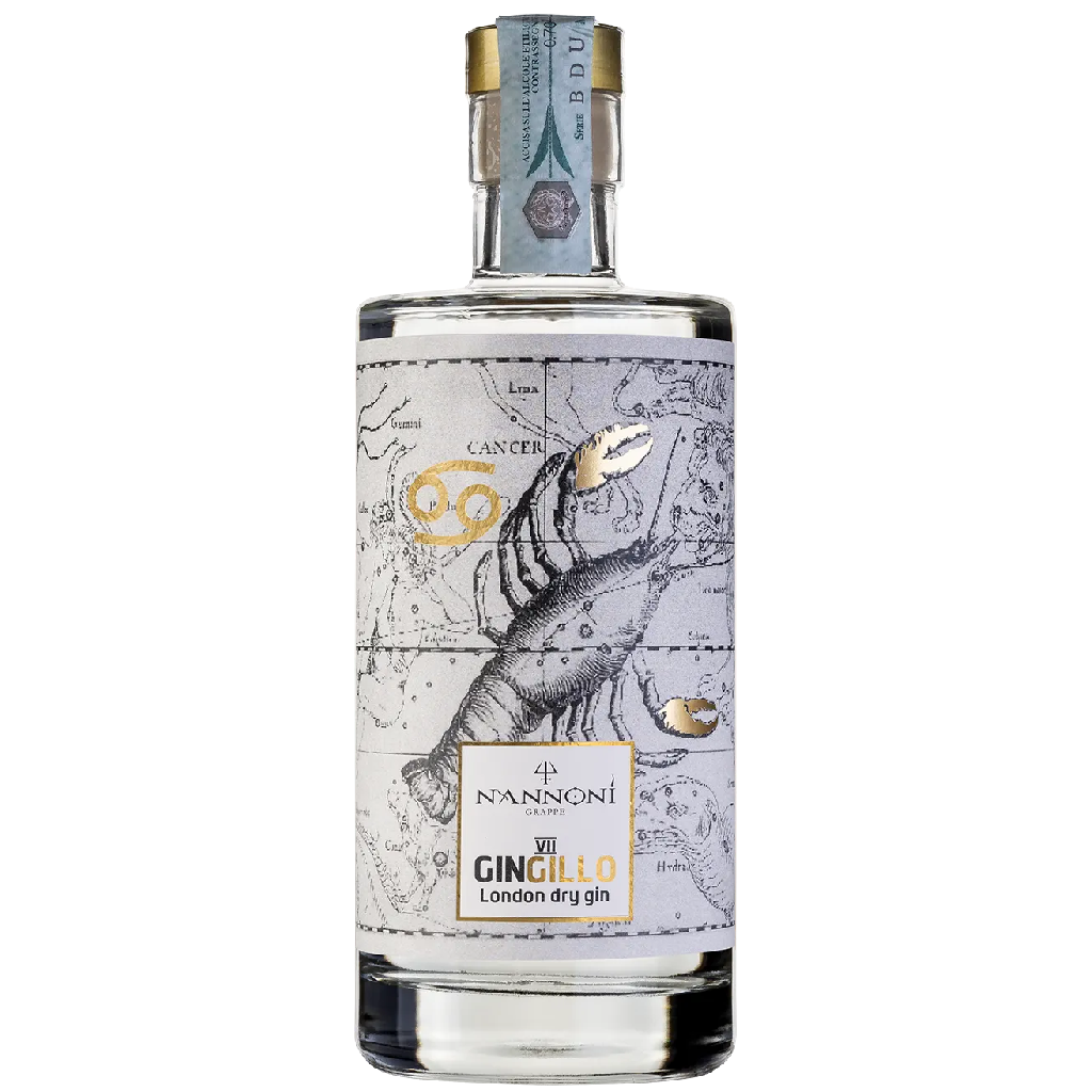 Nannoni Gin Krebs / Cancer (21. Juni – 22. Juli) 70cl.