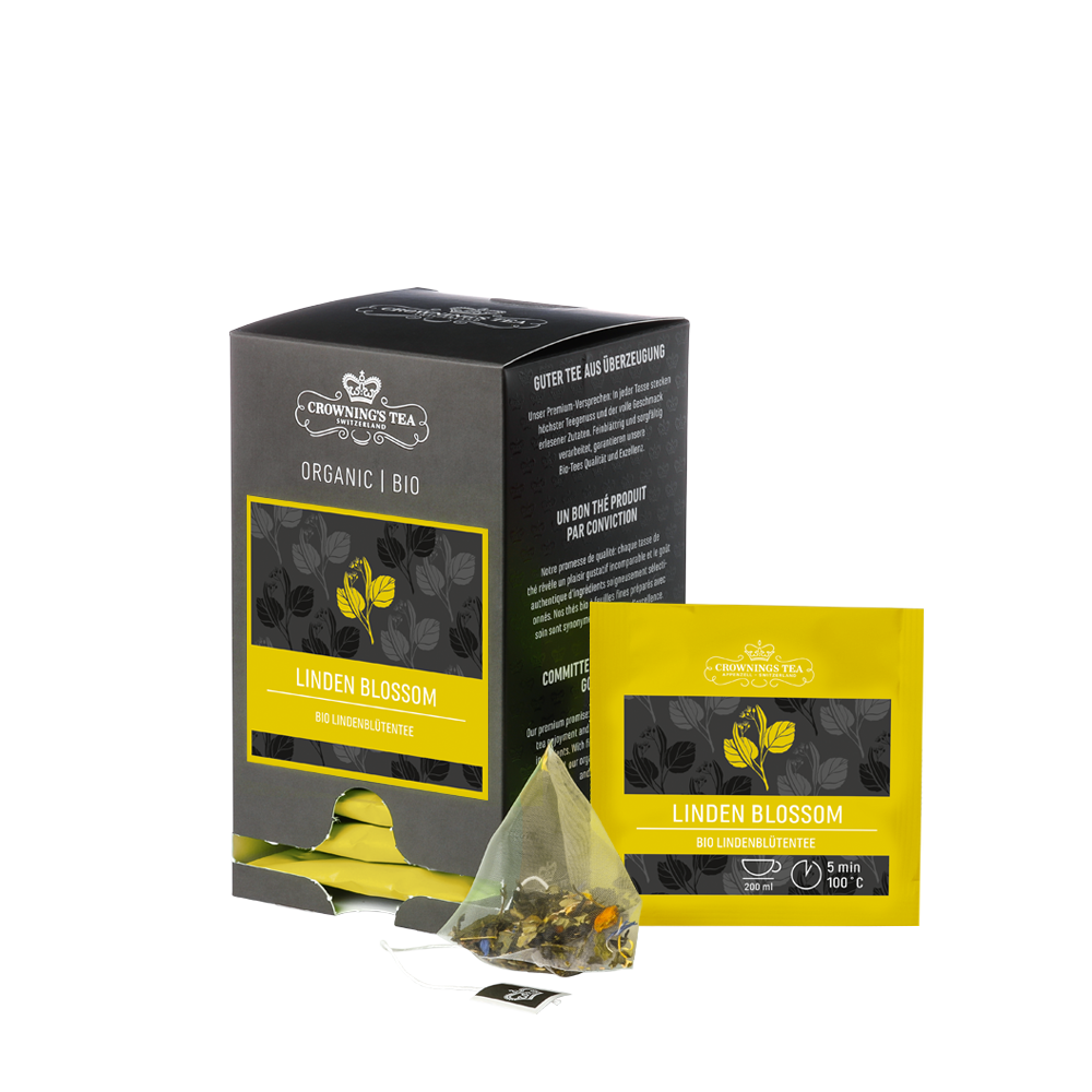 Bio Lindenblüten Tee im Aromaschutzbeutel