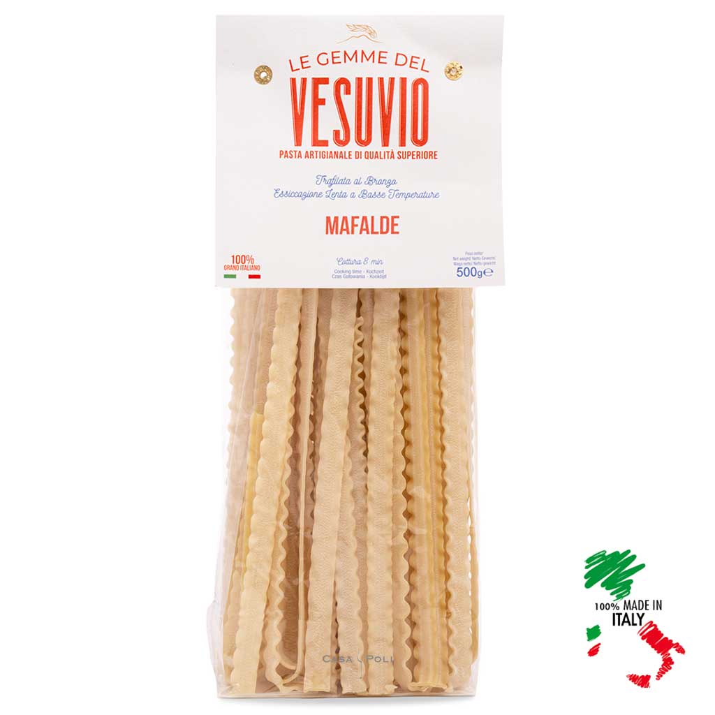 Mafalde 500 g – Grania, bronzegezogene Pasta aus Kampanien