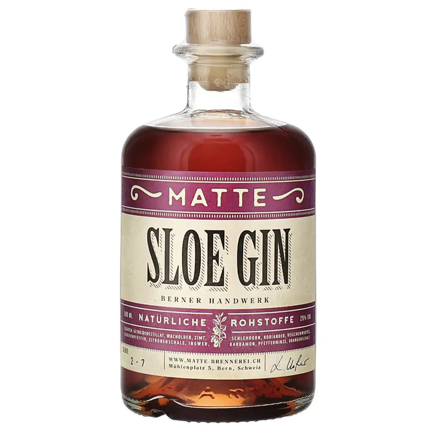 Matte Sloe Gin 50 cl. – Matte Brennerei Bern