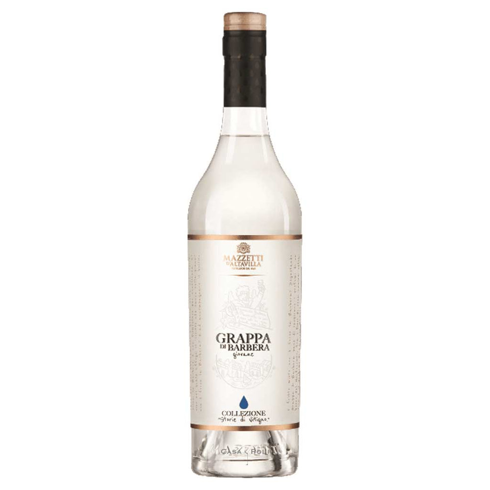 Grappa di Barbera Collezione Storie di vitigno – Mazzetti d'Altavilla