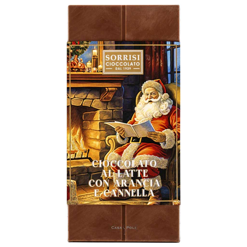 Diese Milchschokolade von Boella & Sorrisi aus Turin vereint cremigen Kakaogeschmack mit einem Mindestgehalt von 32%