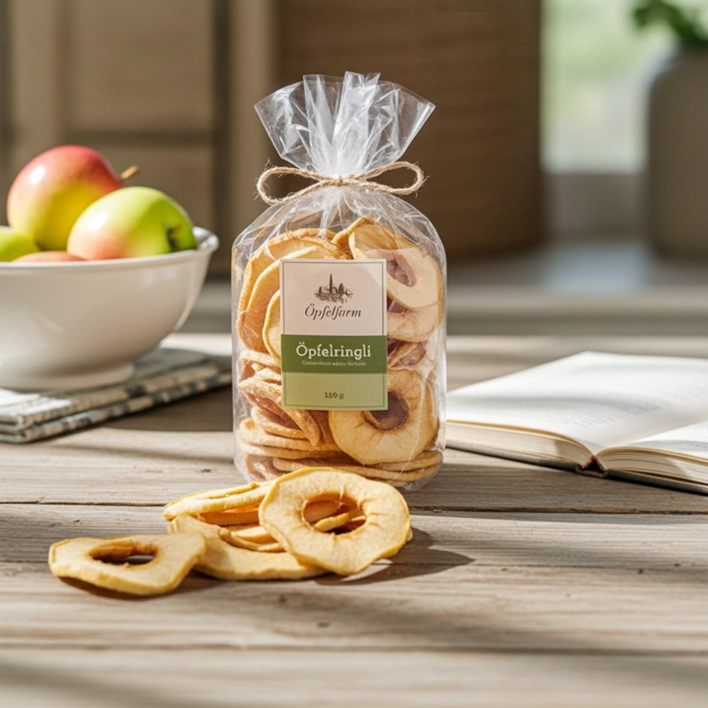 Öpfelringli ohne Schale, 130g