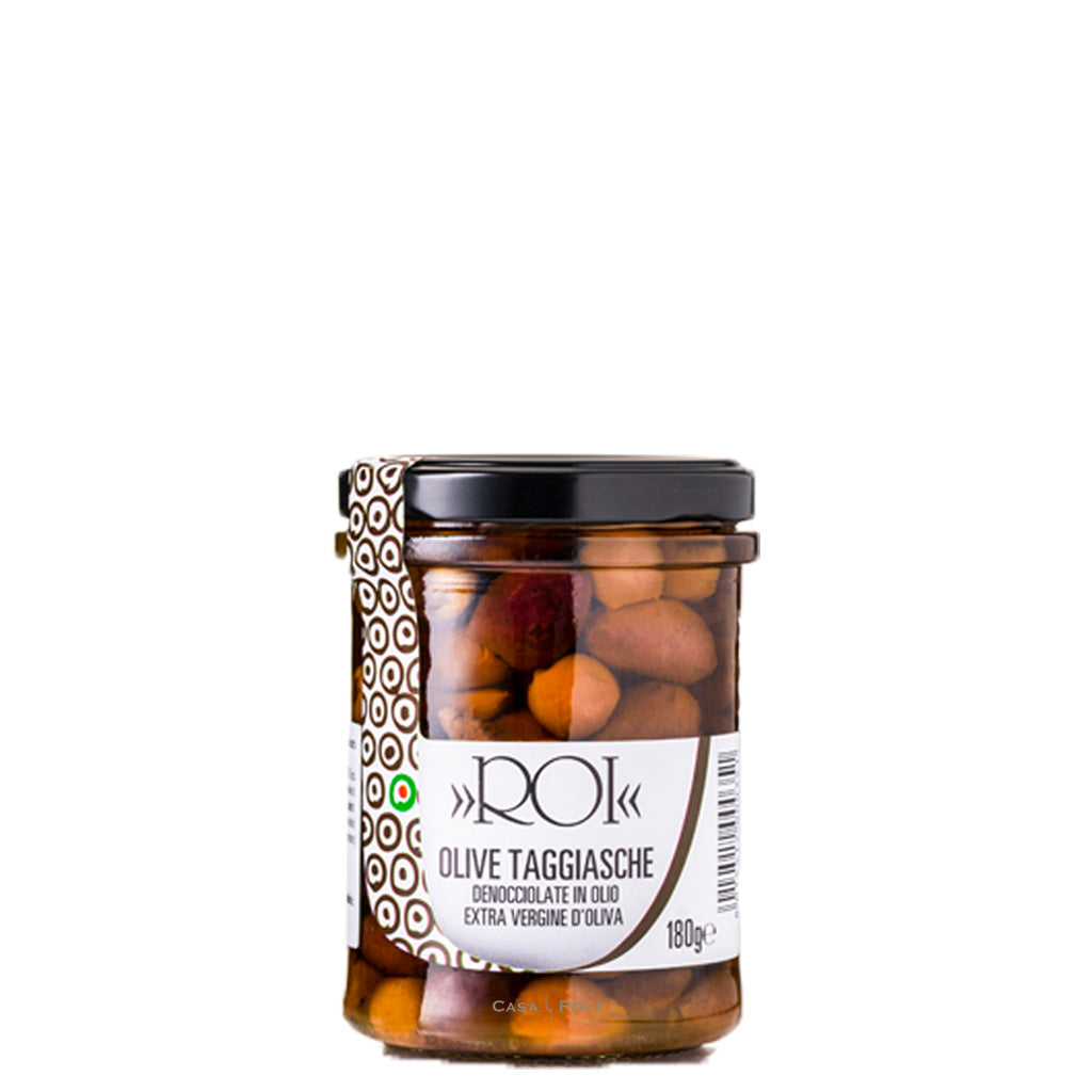 Olive Taggiasche Liguri Denocciolate in Olio Extra Vergine