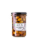 Olive Taggiasche in Salamoia von Olio Roi, ganze Oliven aus Ligurien, 290 g Glas